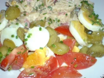 Rezept: Bunter Eiersalat Bild Nr. 2 Bunter Eiersalat - Rezept - Bild Nr. 2