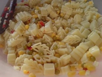 Bunter Nudelsalat - Rezept - Bild Nr. 4