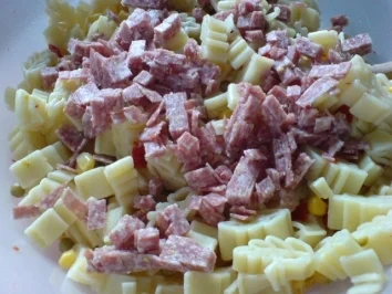 Bunter Nudelsalat - Rezept - Bild Nr. 5