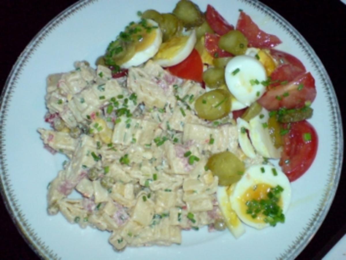 Bilder für Bunter Nudelsalat - Rezept