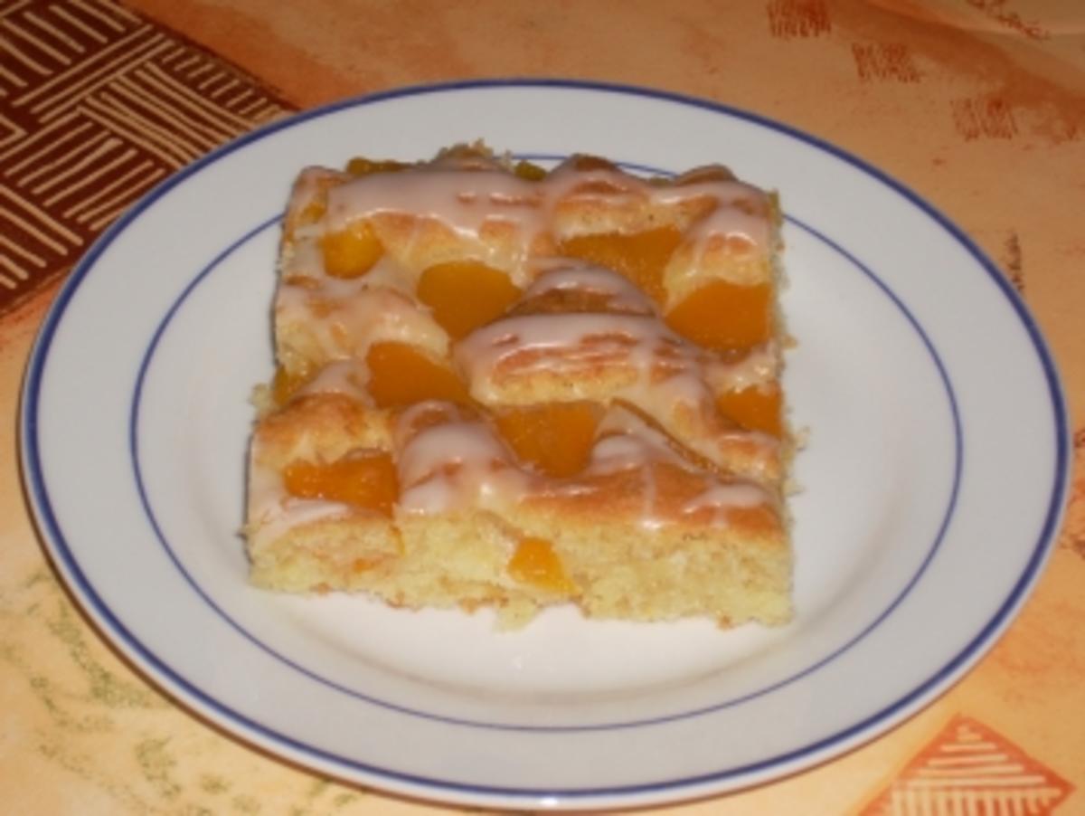 Schneller Aprikosen-Kuchen - Rezept mit Bild - kochbar.de