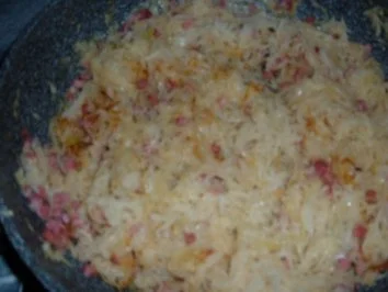 Rezept: Auflauf : Sauerkraut-Auflauf Bild Nr. 2 Auflauf : Sauerkraut-Auflauf - Rezept - Bild Nr. 2