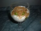 Dessert.........Weintrauben Becher - Rezept