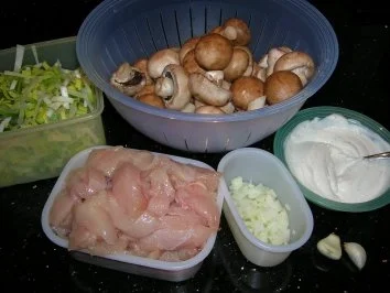 Rezept: Pute mit Champignon an Knoblauchcreme Bild Nr. 2 Pute mit Champignon an Knoblauchcreme - Rezept - Bild Nr. 2