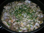 Pute mit Champignon an Knoblauchcreme - Rezept