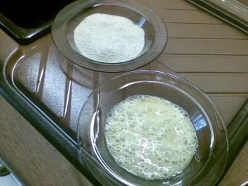 Rezept: Paniertes Puten-Spargel-Schnitzel Bild Nr. 3 Paniertes Puten-Spargel-Schnitzel - Rezept - Bild Nr. 3