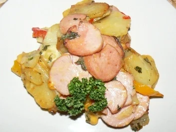 Rezept: Lyoner-Auflauf die Zweite Lyoner-Auflauf die Zweite - Rezept