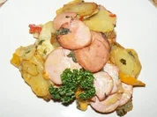 Rezept: Lyoner-Auflauf die Zweite Lyoner-Auflauf die Zweite - Rezept