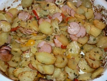 Rezept: Lyoner-Auflauf die Zweite Bild Nr. 4 Lyoner-Auflauf die Zweite - Rezept - Bild Nr. 4