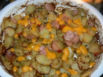 Rezept: Lyoner-Auflauf die Zweite Bild Nr. 5 Lyoner-Auflauf die Zweite - Rezept - Bild Nr. 5