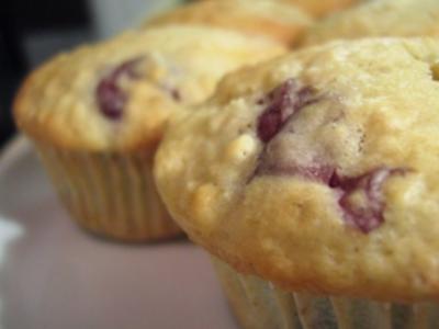 Muffins: Kirschmuffins - Rezept