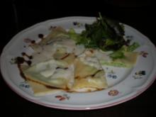 Spargel-Safranravioli - Rezept