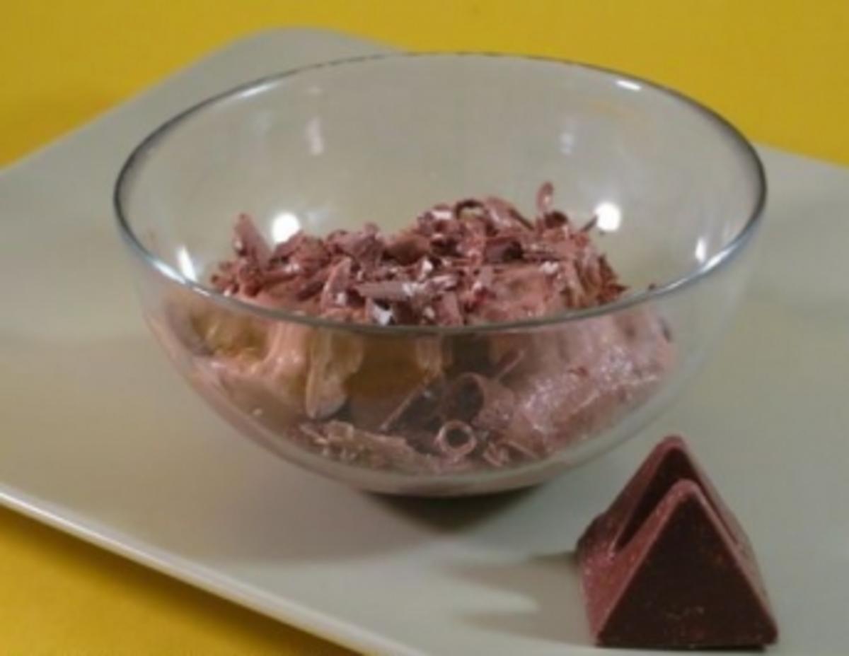 Toblerone-Mousse - Rezept