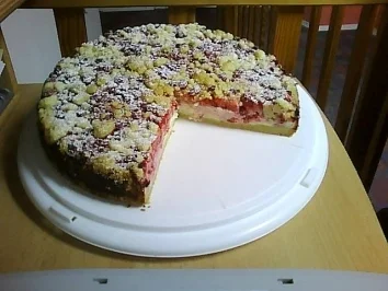 Johannisbeeren-Streuselkuchen - Rezept