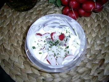 Rezept: Radieschen- Quark Bild Nr. 2 Radieschen- Quark - Rezept - Bild Nr. 2