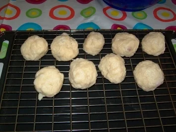 Rezept: Erdbeerknödel auf Mangospiegel Bild Nr. 5 Erdbeerknödel auf Mangospiegel - Rezept - Bild Nr. 5