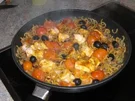Nudel Paella - Rezept
