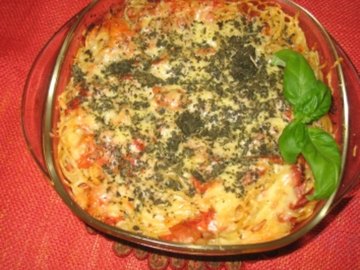 spaghettiauflauf a la mama - Rezept - Bild Nr. 6