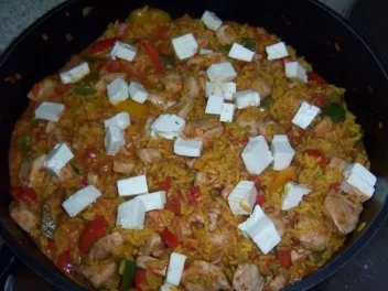 Gaby´s Hähnchen-Reis-Pfanne - Rezept - Bild Nr. 4