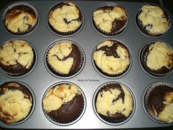 Rezept: Black & White-Muffin Black & White-Muffin - Rezept