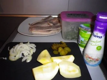 Heringsfilet in Sauerrahm - Rezept - Bild Nr. 2