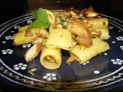 Dattel-Huhn-Nudeln - Rezept