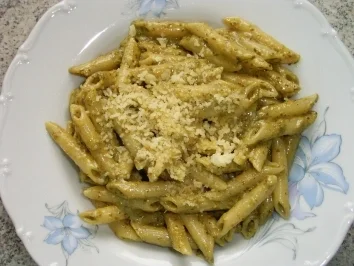 Penne al pesto - Rezept