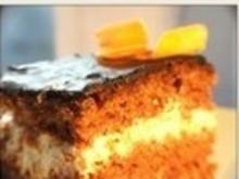 Karottenkuchen/ Ciasto marchewkowe - Rezept