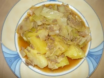 Weißkohl-Hack-Eintopf - Rezept - Bild Nr. 3