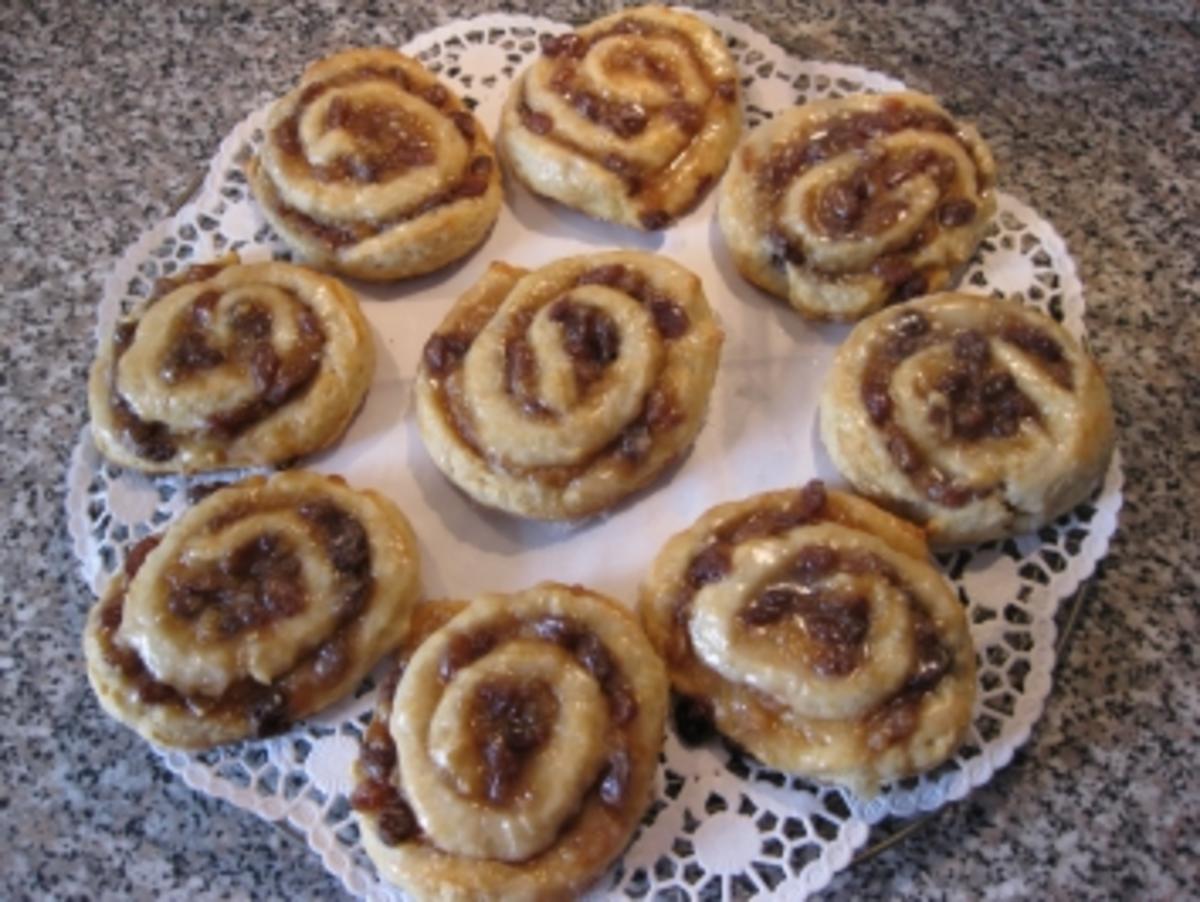 Gabi's Rosinen-Zimt-Schnecken - Rezept