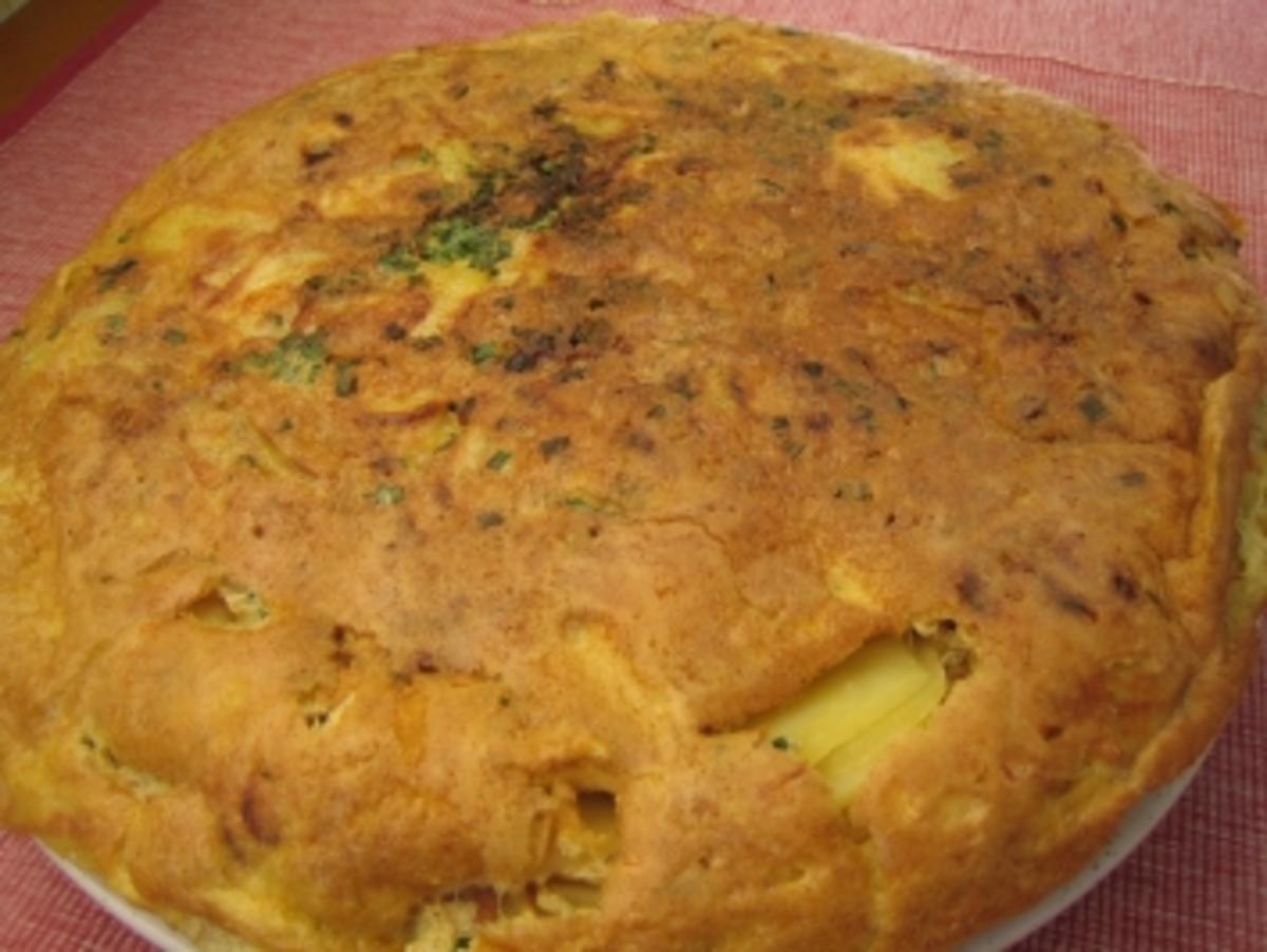 Bilder für Kartoffelkuchen Kann als Beilage dienen oder als Hauptgericht mit einem bunten Salat - Rezept