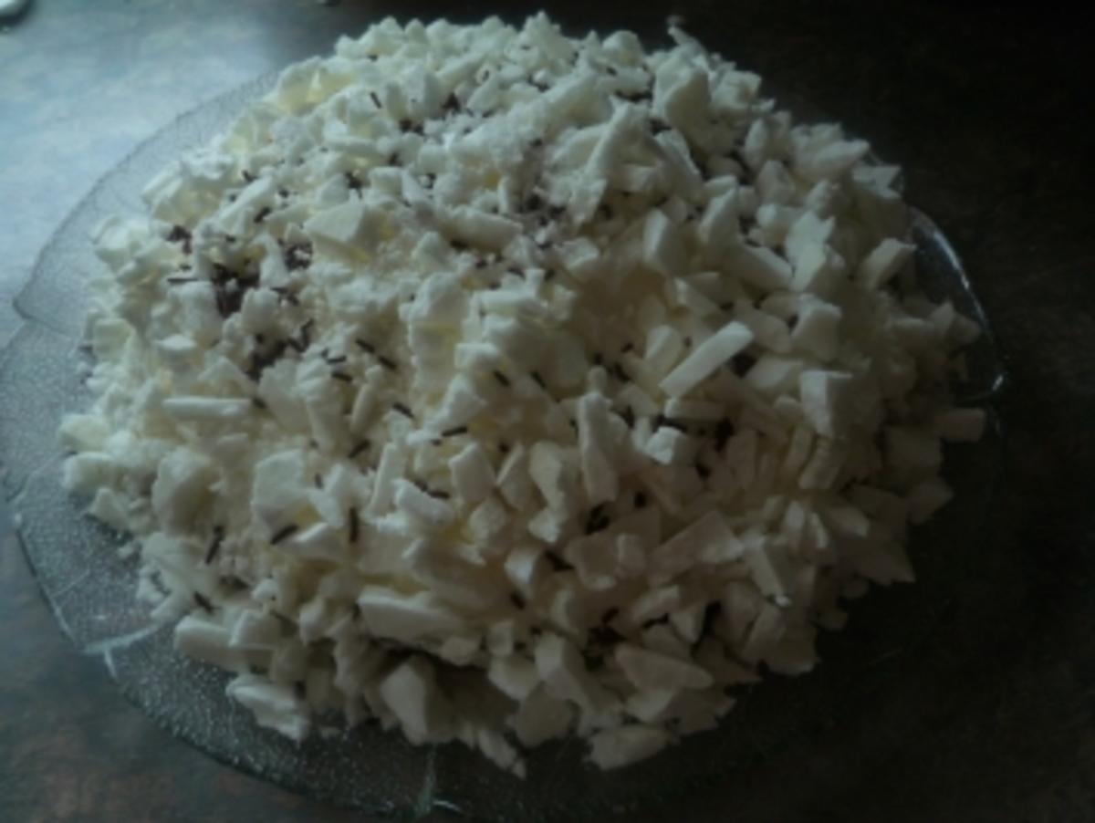 Schneeflockentorte mit Margarine und Zucker - Rezept mit Bild - kochbar.de