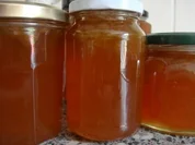 Marmelade:  Rhabarbergelee mit Exotischem Saft und Rum - Rezept