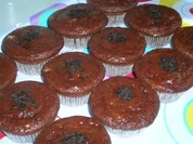 schokoladige Marillen-Muffins - Rezept