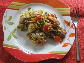 Rezept: countrykartoffelpfanne countrykartoffelpfanne - Rezept