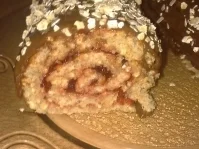 Nougatroulade mit Haferflocken - Rezept - Bild Nr. 2