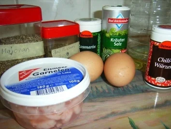 Rezept: Eiercrepe mit Meerestierchen Bild Nr. 2 Eiercrepe mit Meerestierchen - Rezept - Bild Nr. 2