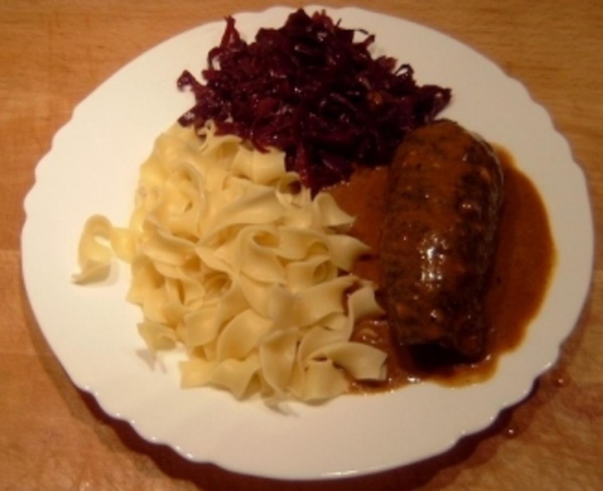 Rinderrouladen mit Rind Roulade und Senf - Rezept mit Bild - kochbar.de