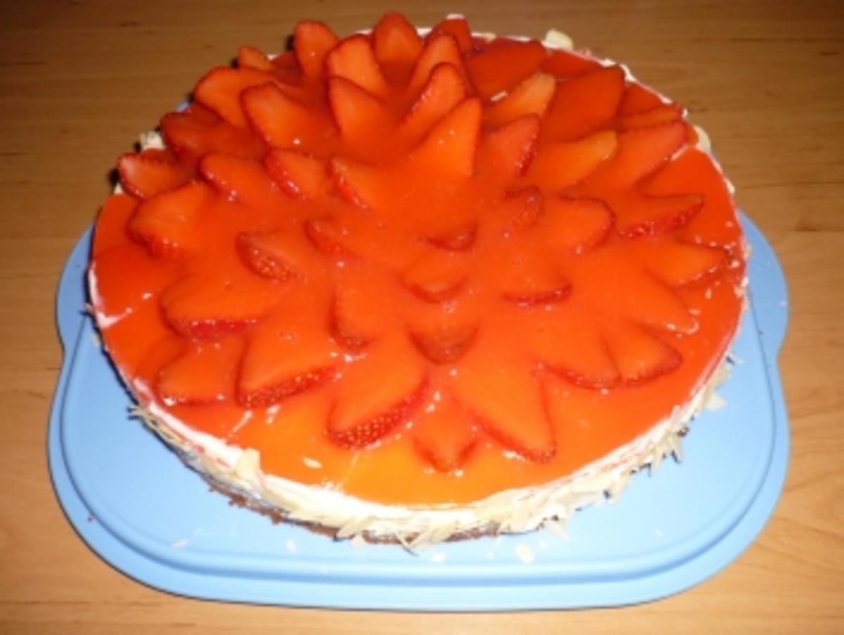 Erdbeer-Schmand-Kuchen - Rezept