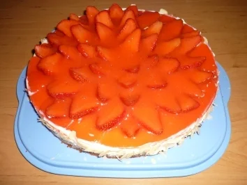 Rezept: Erdbeer-Schmand-Kuchen Erdbeer-Schmand-Kuchen - Rezept