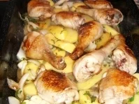 Hähnchen und Kräuterkartoffeln aus dem Ofen - Rezept - Bild Nr. 4