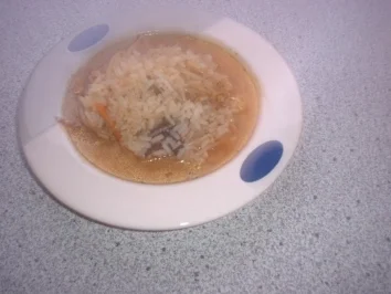 Sojakeim Suppe - Rezept