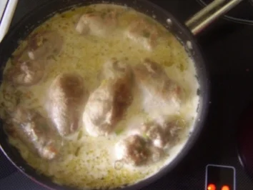 Rezept: Kalbschnitzel gerollt und in Bier geschmort Bild Nr. 20 Kalbschnitzel gerollt und in Bier geschmort - Rezept - Bild Nr. 20