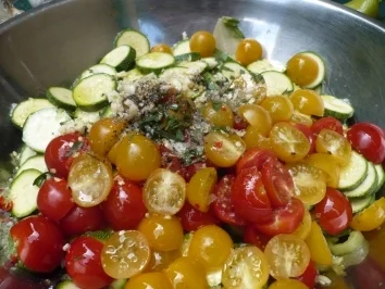 Rezept: Pangasius - Gemüse - Pfanne vom Grill Bild Nr. 3 Pangasius - Gemüse - Pfanne vom Grill - Rezept - Bild Nr. 3