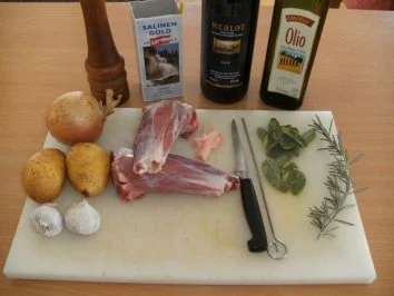 Fleisch: Lammhaxe geschmort - Rezept - Bild Nr. 2