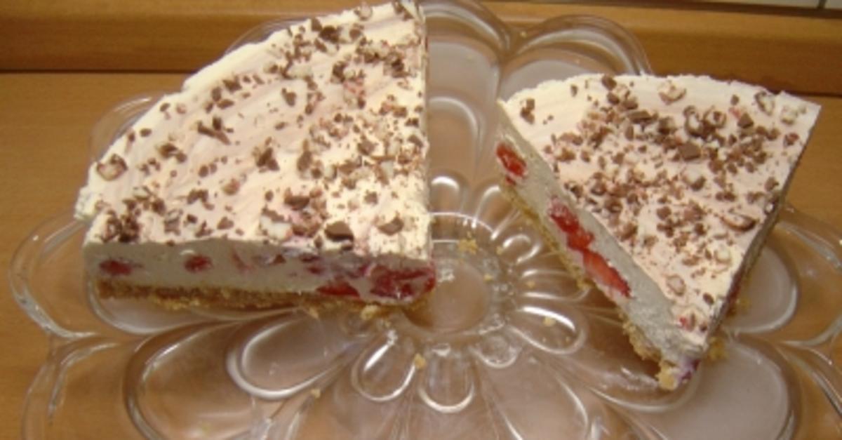 Blitz-Erdbeer-Käsetorte - Rezept