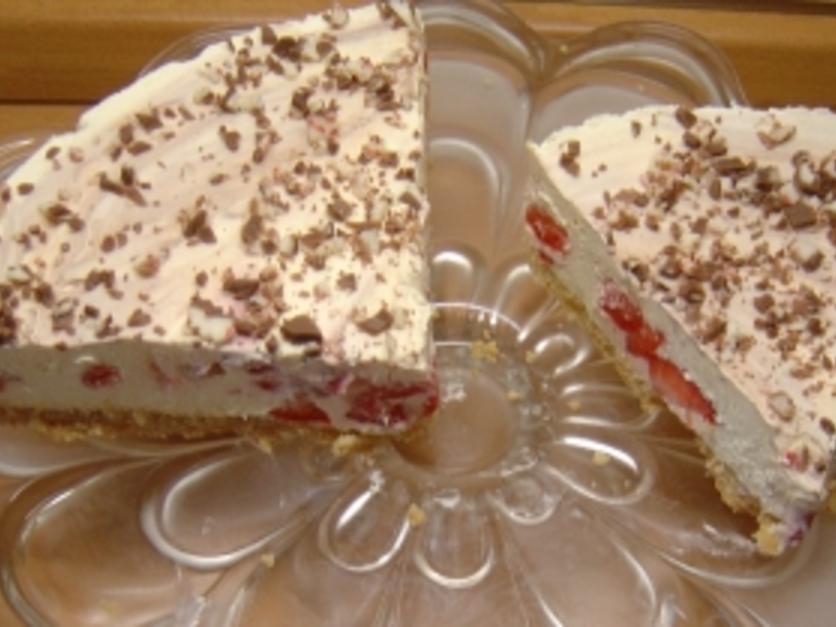 Blitz-Erdbeer-Käsetorte - Rezept mit Bild - kochbar.de