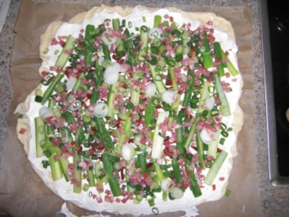 Spargelpizza - Rezept - Bild Nr. 3