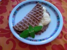 Nutella-Waffeln mit Mandarinencreme - Rezept