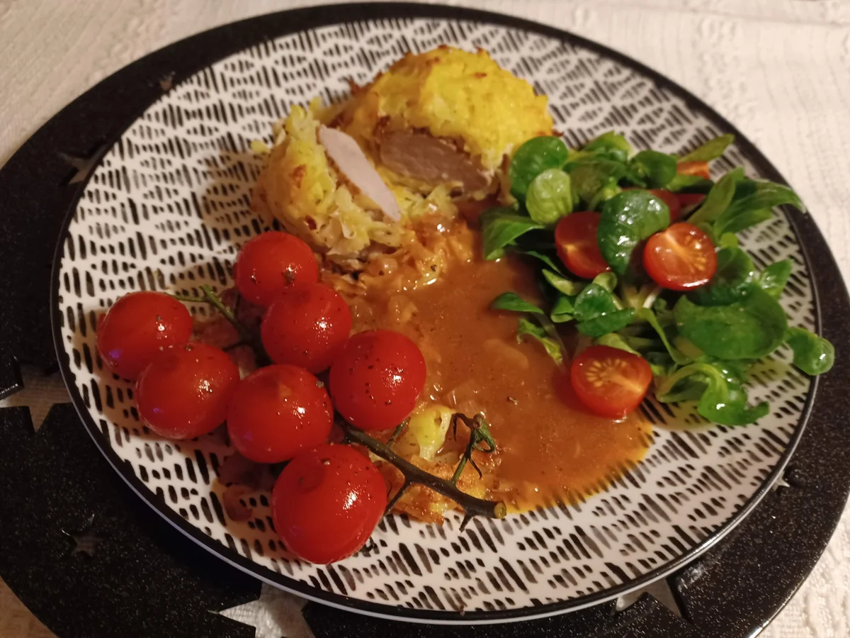 Schweinelendchen mit Kartoffelkruste - Rezept - Bild Nr. 2